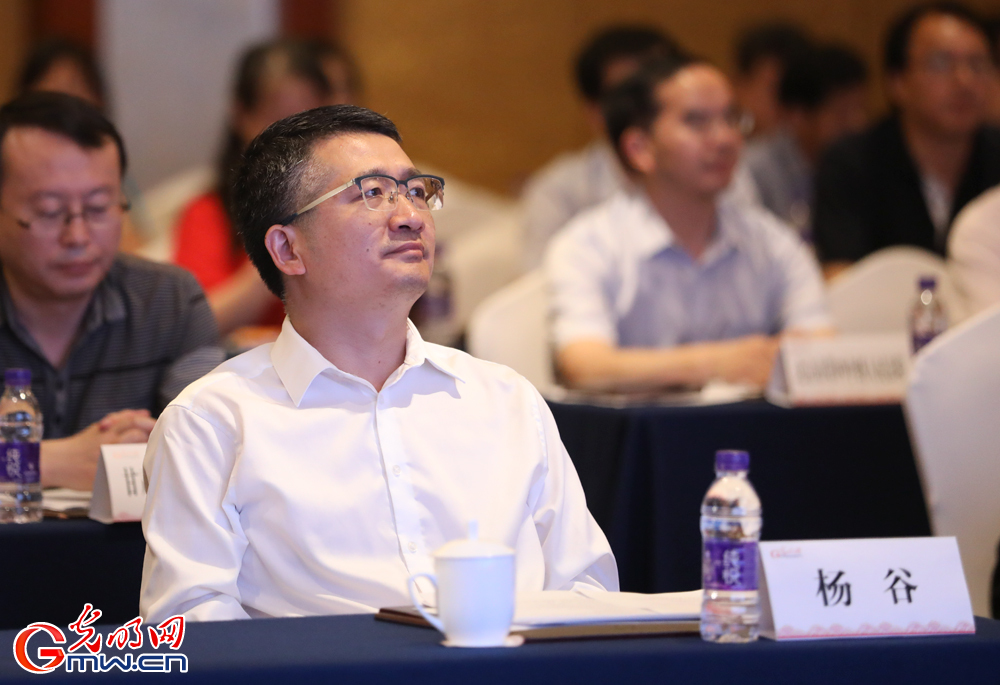 光明网总裁、总编辑杨谷出席会议