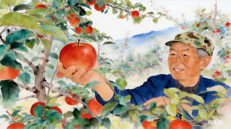 AI漫剧丨《苹果红了》：科技强农 青春筑梦