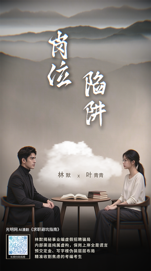 AI漫剧《求职避坑指南》丨花6万能“上岸”，我竟然信了
